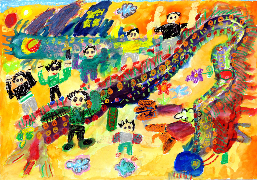 大きなりゅうにのって　大ぼうけん