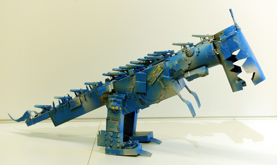 がらくたで作ったきょうりゅう