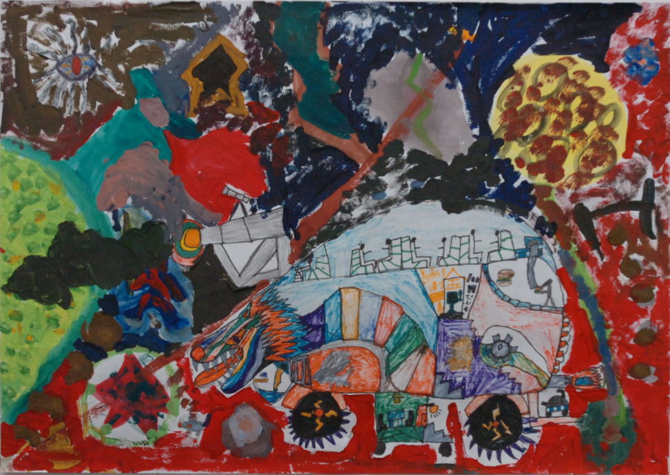 ふしぎな　のりもの