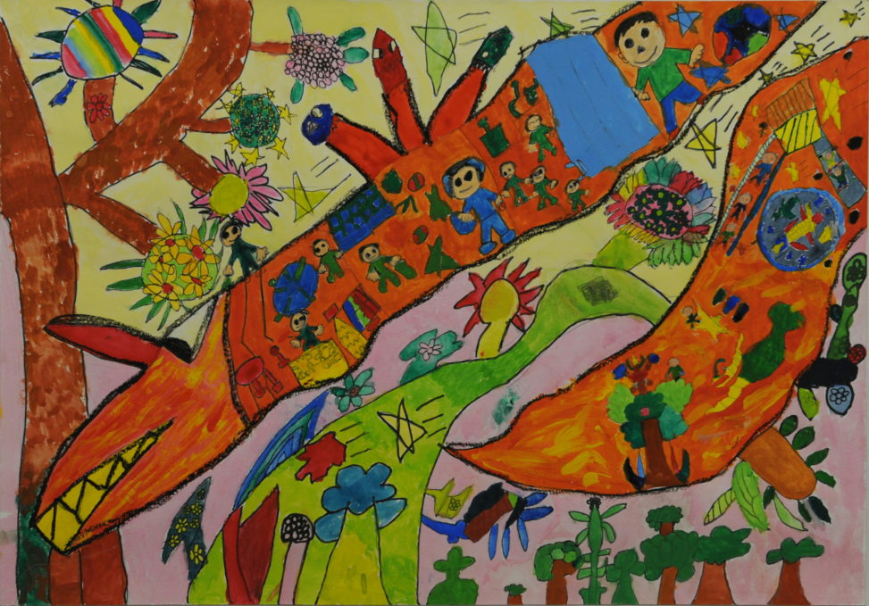 アナコンダに乗ってたんけん