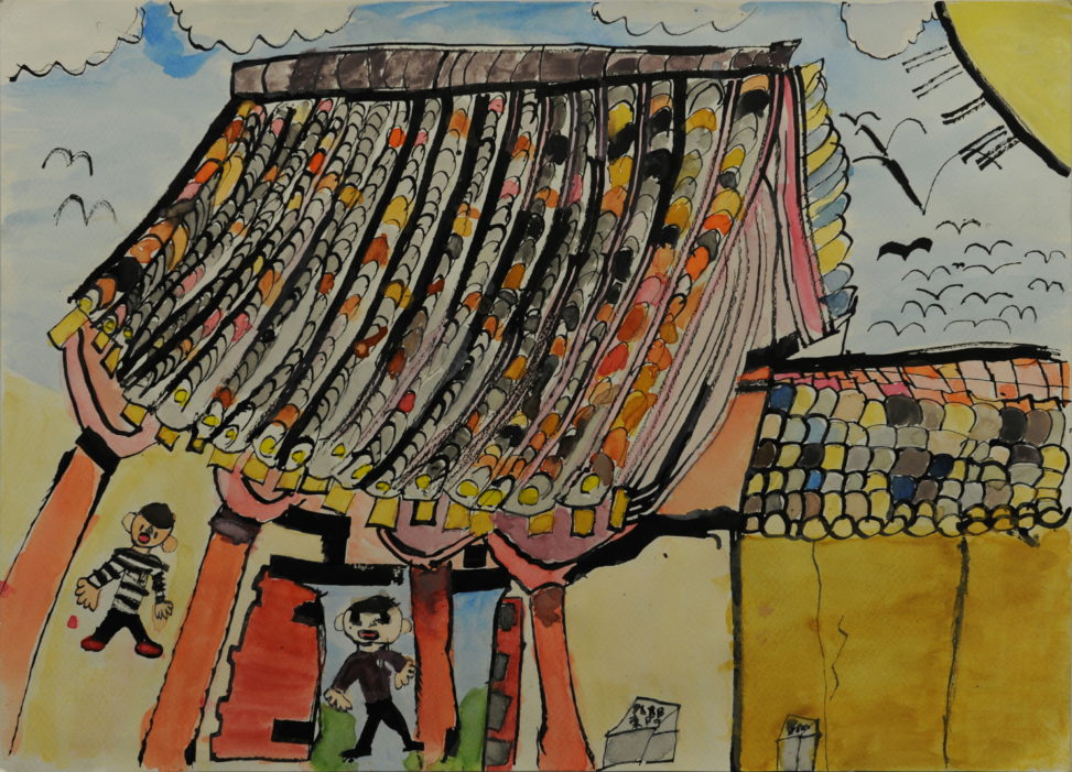 東門からジャンプ