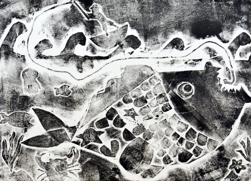 海の主と対決だ