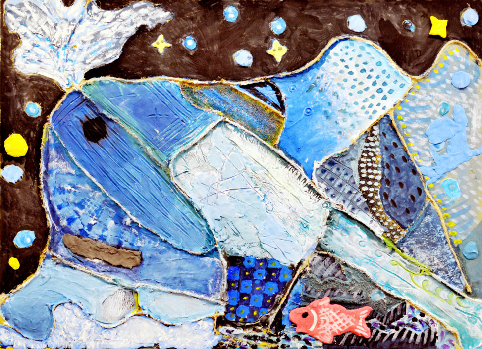 クジラがしおふきをした瞬間