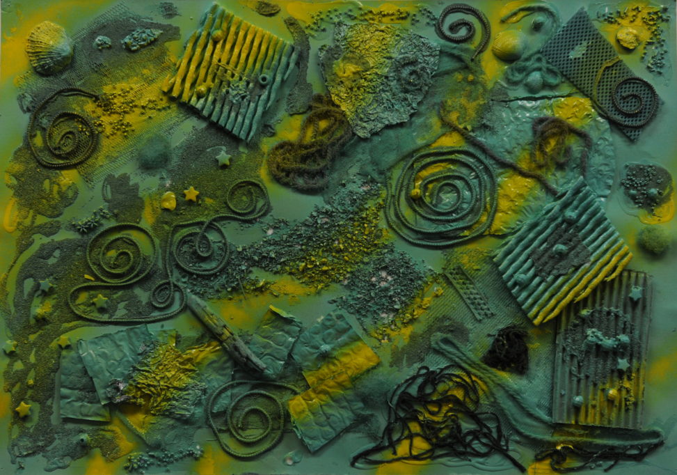 湖にうつる星の光