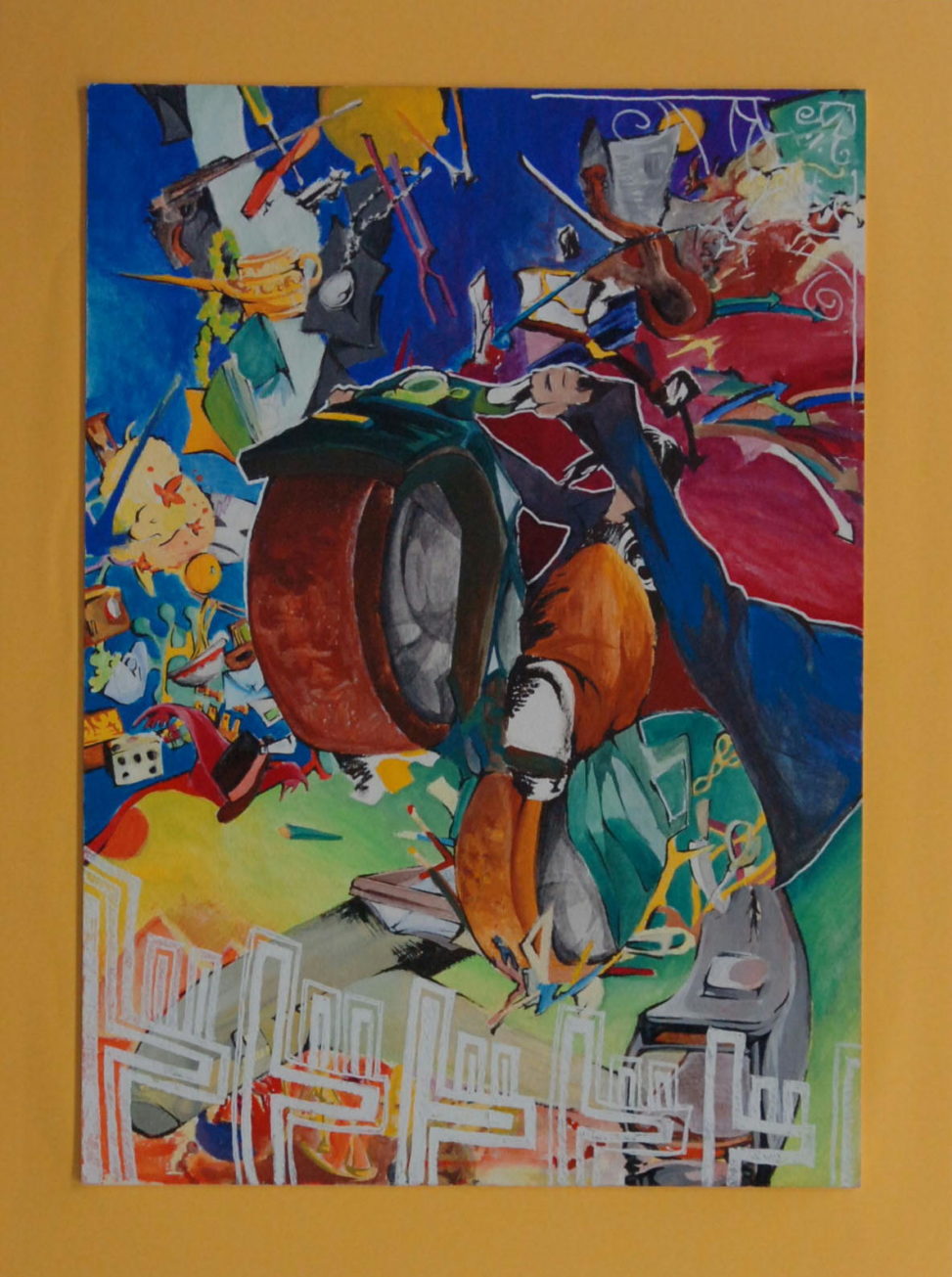 美術の時間／気力