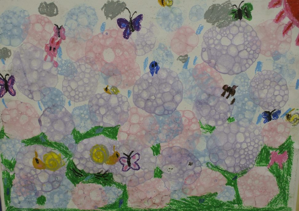 あじさいばたけにしゅうごう！