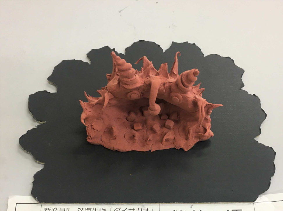 新発見!!深海生物「ダイサガオ」