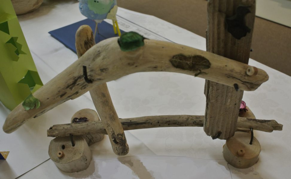 お花がいっぱい写真立て