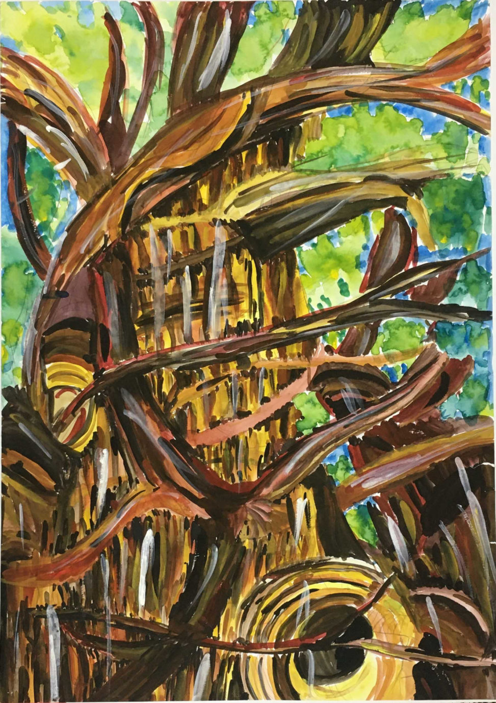 時空をさまよう木