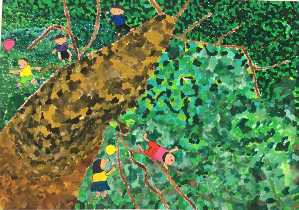 木も友だちだよ