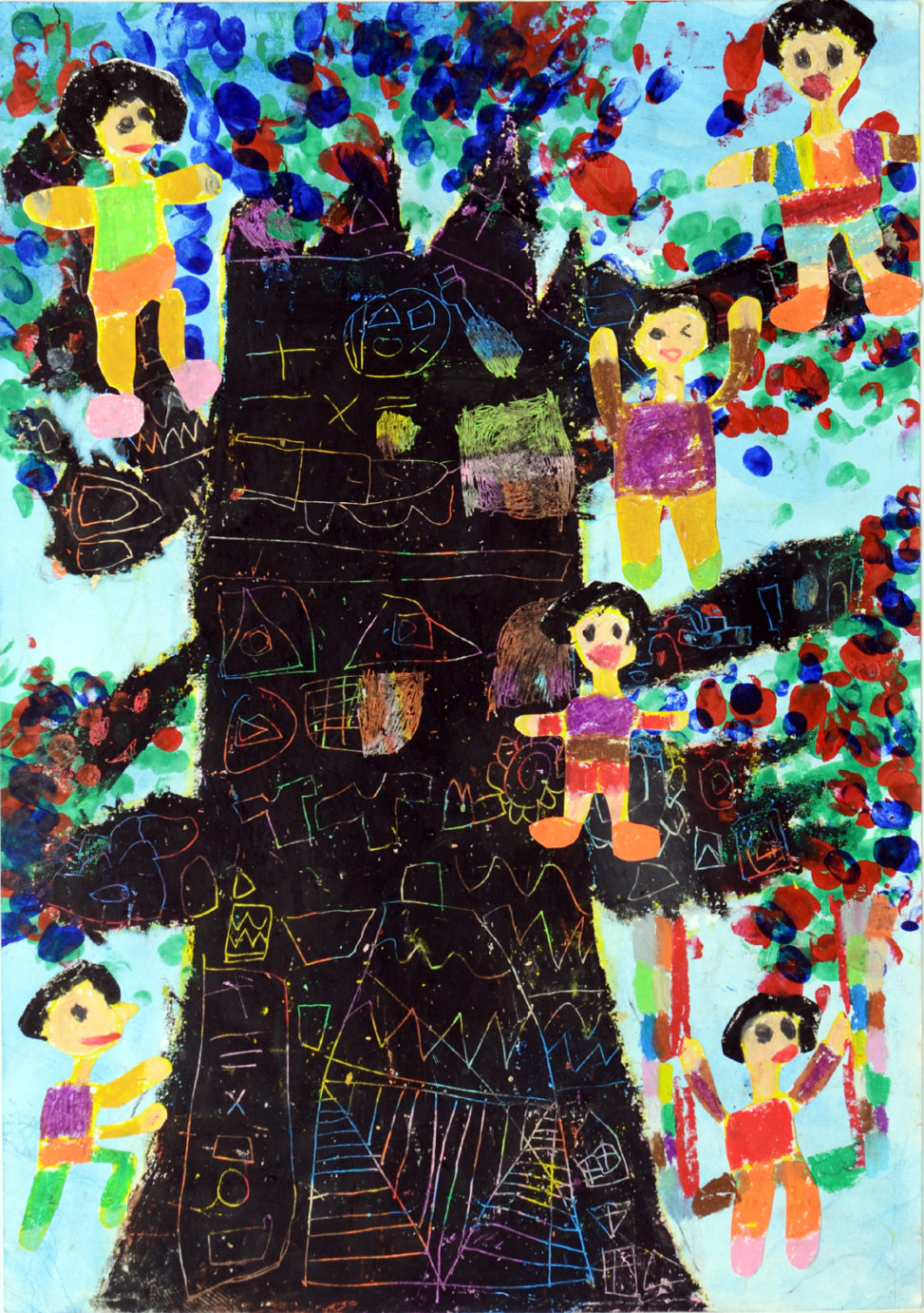 ふしぎな木であそぼう！