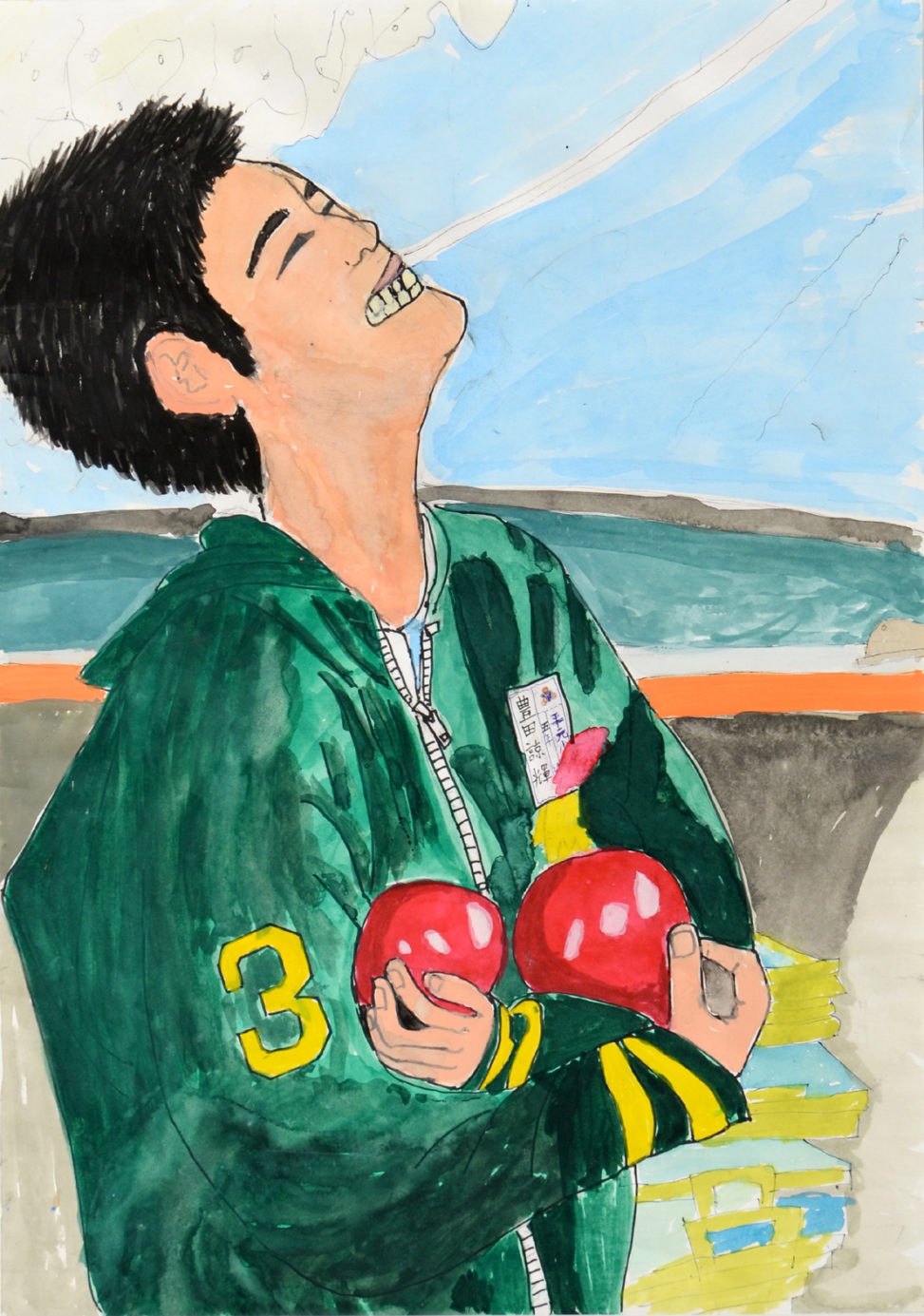 りんごがとれた・・・うれしすぎる！