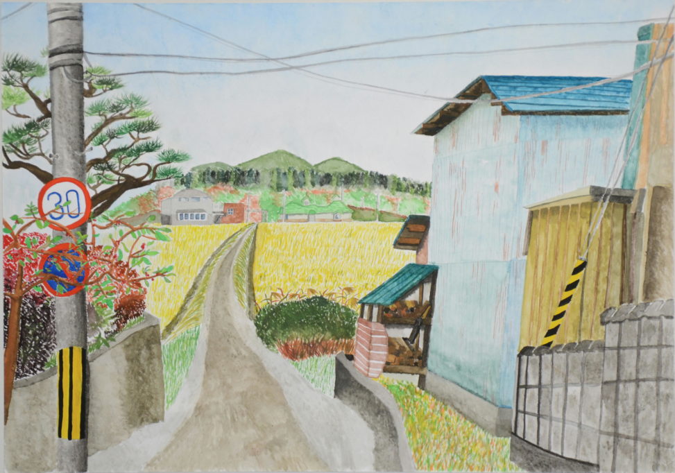 登校時の見慣れた風景