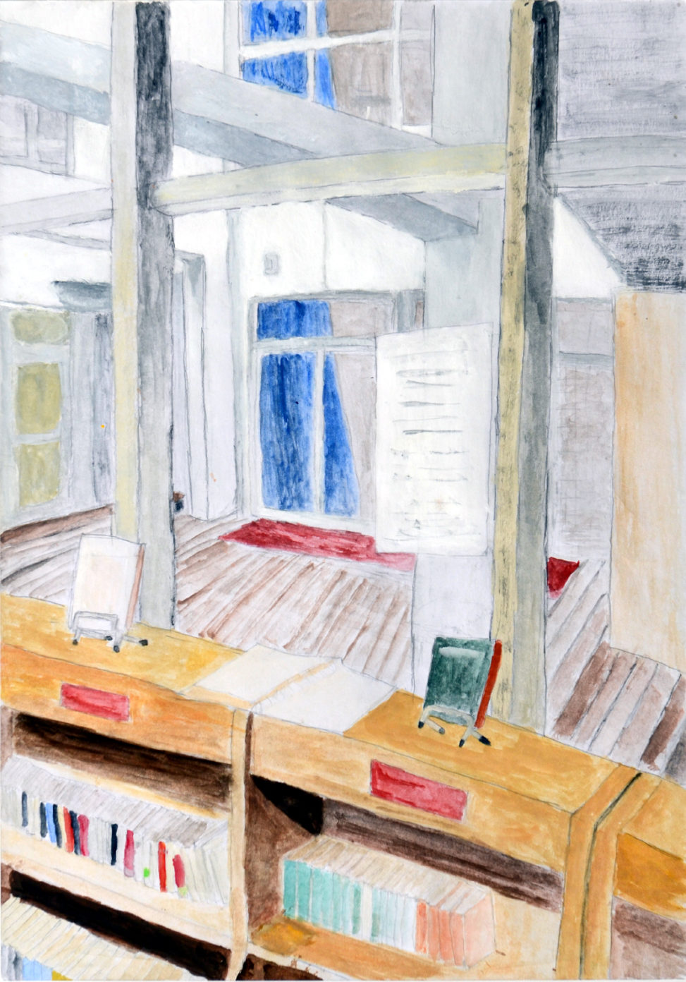 休憩中の光の間