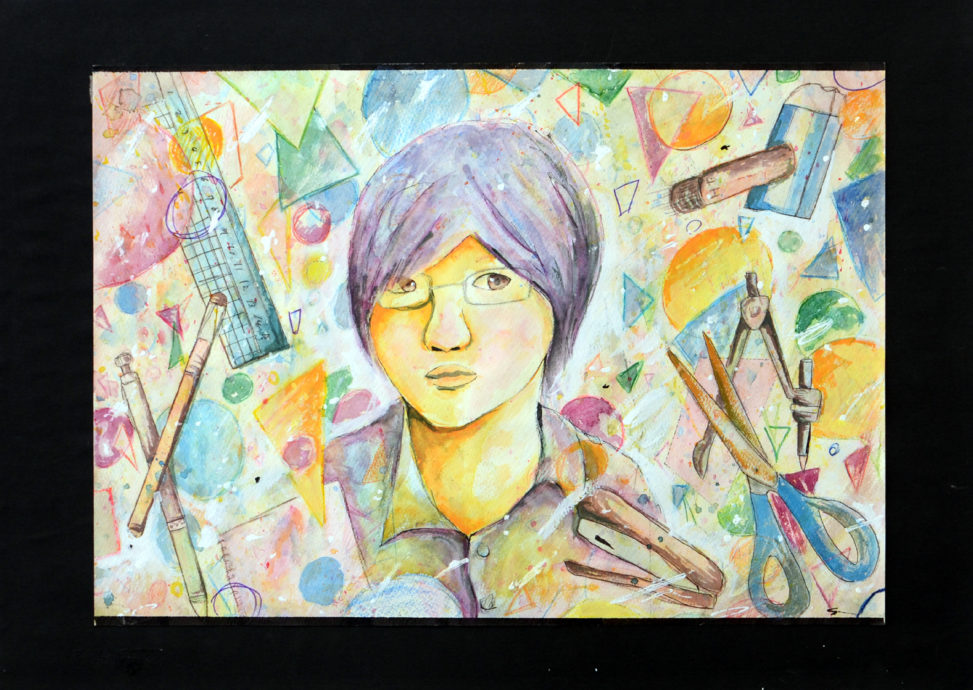 三角と丸で囲まれた私の心